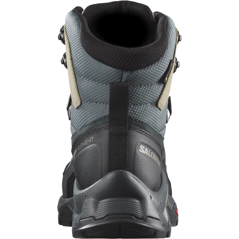 Salomon Womens Quest Element GTX Ebony/Rainy Day/Stormy Weather-4